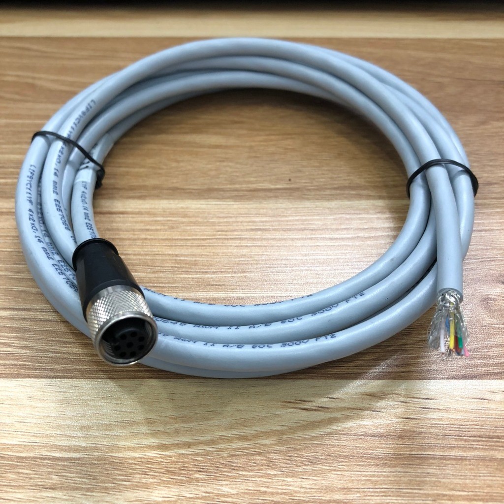 ♞歐姆龍控制電纜 F39-JD3A-D LIF9YC11YF 4x2x0.14mm E257056 M12 A-Code