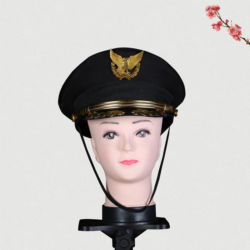 航空大蓋帽空少帽國航機長帽 南航大簷帽 男女飛機師帽 飛行員帽子