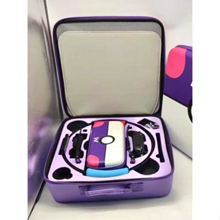 ♞,♘【新品速發】任天堂switch oled健身環收納包NS遊戲機配件收納盒硬殼箱防摔