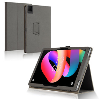 ♞,♘素色PU皮革保護套適用於 TCL TAB 10L Gen 3 2 支架站立平板殼 Tab10L Gen3 Gen2