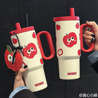 臺灣限時降價 冰霸杯大容量吸管杯學生保溫杯316車載隨行水杯高顏值ins咖啡杯