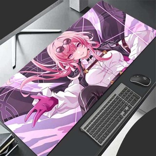 滑鼠墊電腦速度型地毯墊適用於電競玩家筆記本電腦鍵盤 Honkai Star Rail Kafka 滑鼠墊辦公桌墊
