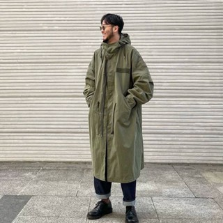 秋季長款過膝風衣男 防寒秋冬季復古軍美式中長款夾克韓版寬鬆風衣 休閒外套 男女