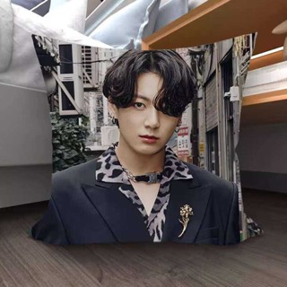 BTS抱枕 BTS周邊 田柾國抱枕明星沙發靠枕周邊抱枕照片Jung 明星應援物 Kook防彈少年團bts 47f