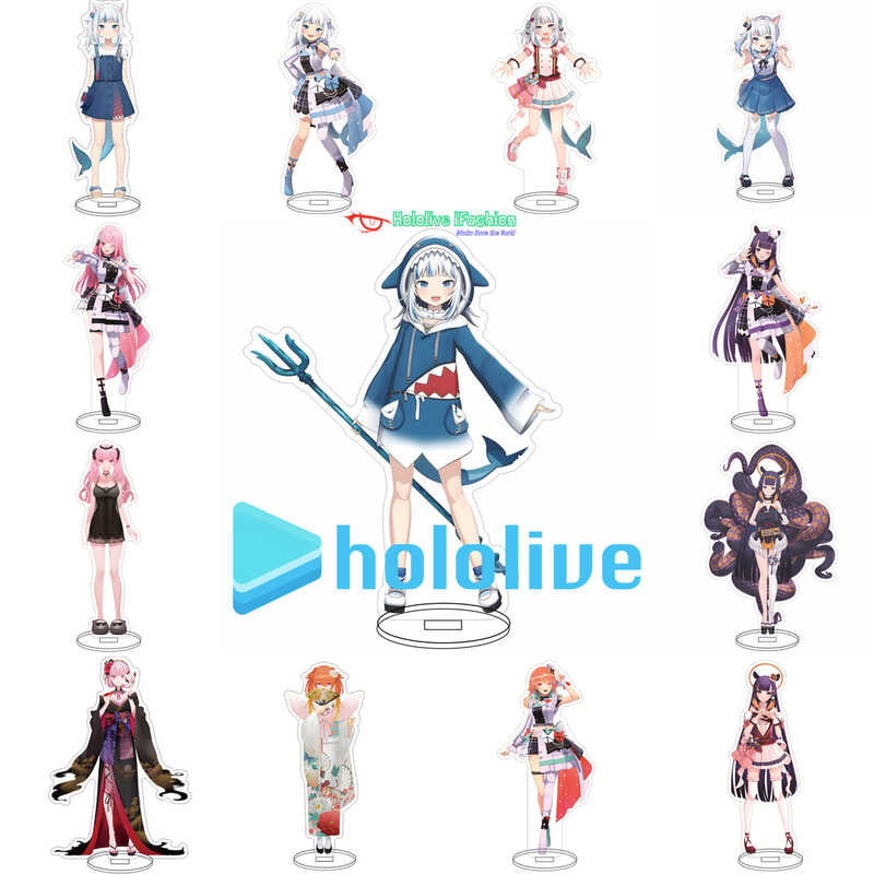 二次元 hololive周邊 Hololive EN 神話立牌 動漫周邊 噶嗚古拉 一伊那爾棲 華生 森美聲 琪亞拉