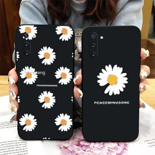 SAMSUNG 外殼三星 Note 10 5 8 9 保護殼精美雛菊花卉圖案 TPU 軟矽膠全保護手機殼
