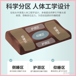 【寶島萬象集】 記憶棉枕頭枕芯家用睡覺專用護頸椎成人高低零壓慢回彈枕頭枕芯