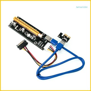 ♞,♘Btm PCI-E轉接卡黑板PCIE 1X to16X 4Pin轉接卡USB 3 0擴充套件