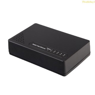 ♞Dou 工業快速切換器 5 埠 10Mbps 100Mbps RJ45 網路分配器