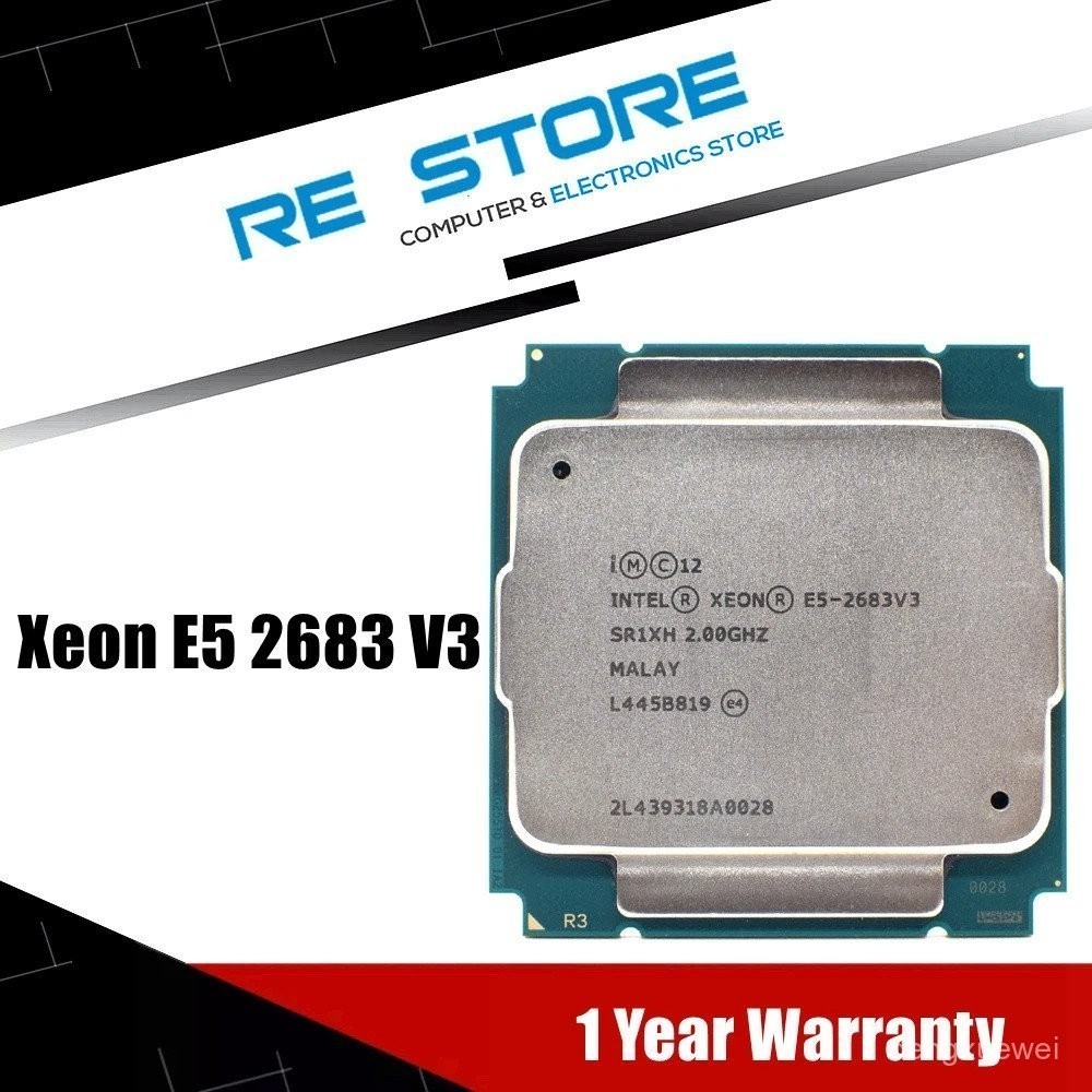 ♞,[❥] 英特爾至強e5 2683 v3 sr1xh 2.0ghz 14Nuclear35m lga 2011-3