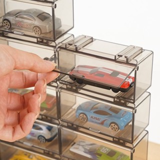 1:64 Hot Wheels Domeka 汽車模型收納盒合金玩具車儲物展示架可堆疊