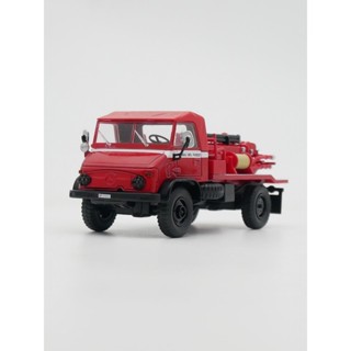 Ixo 1:43 Mercedes-Benz Unimog 404賓士烏尼莫克義大利消防車模 絕版模型