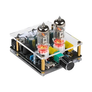 Aiyima升級版6k4電子管前置放大器放大器hifi電子管前置放大器膽緩衝音頻放大器揚聲器擴音器家庭影院diy