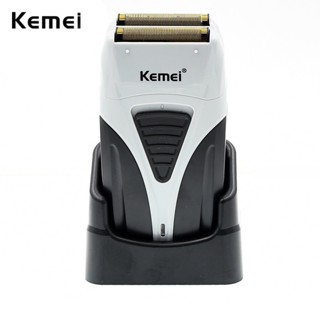Kemei科美刮鬍刀理髮油頭剃須刀增白器漸變電推剪專業髮廊推白修邊推子剃光頭神器