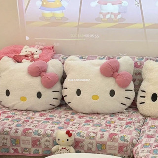新款 毛絨公仔玩偶HelloKitty抱枕靠枕車載客廳宿舍沙發超軟專用朋友生日禮物卡通公仔毛絨玩偶玩偶抱枕 KYHP