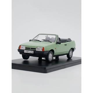 ixo 1:24 Lada Vaz-2108拉達薩馬拉敞篷轎車合金汽車模型玩具車 絕版模型