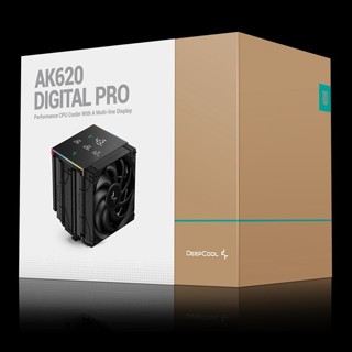 九州風神AK620 DIGITAL PRO風冷散熱器數字顯示ARGB燈光cpu風扇