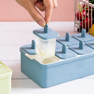 🚀桃園出貨🚀 方格雪糕模具食品級家用做冰棒冰棒冰淇淋模具兒童DIY棒盒冰模具