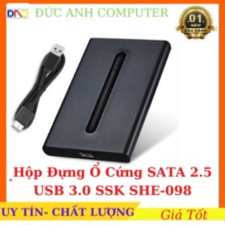♞硬碟盒 SATA 2.5 USB 3.0 硬碟盒 SSK SHE-098 - 正品整盒,