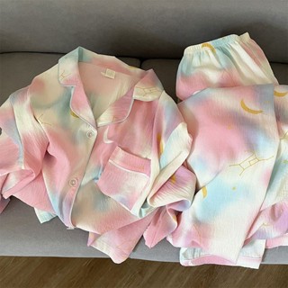 $免運$ 【晚安ONE-77】睡衣女 大碼睡衣 150公斤 雲朵棉睡衣 長袖長褲 睡衣長褲 居家服 睡衣套裝 薄睡衣