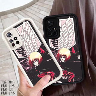 XIAOMI REDMI R-35 Attack on Titan 手機殼適用於小米紅米 Note 11 11T 11S