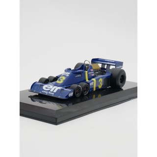 ixo 1:24 Tyrrell P34 Jody Scheckter 1976 F1賽車合金汽車模型 絕版模型