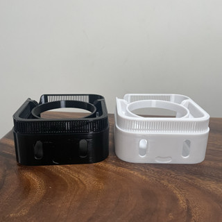 Mac mini M4 2024 外殼防塵罩電腦硬碟收納桌面底座散熱桌面支架
