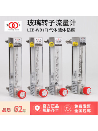 現貨速發 雙環玻璃浮子流量計LZB-3WB空氣流量計氣體液體轉子流量計微小量