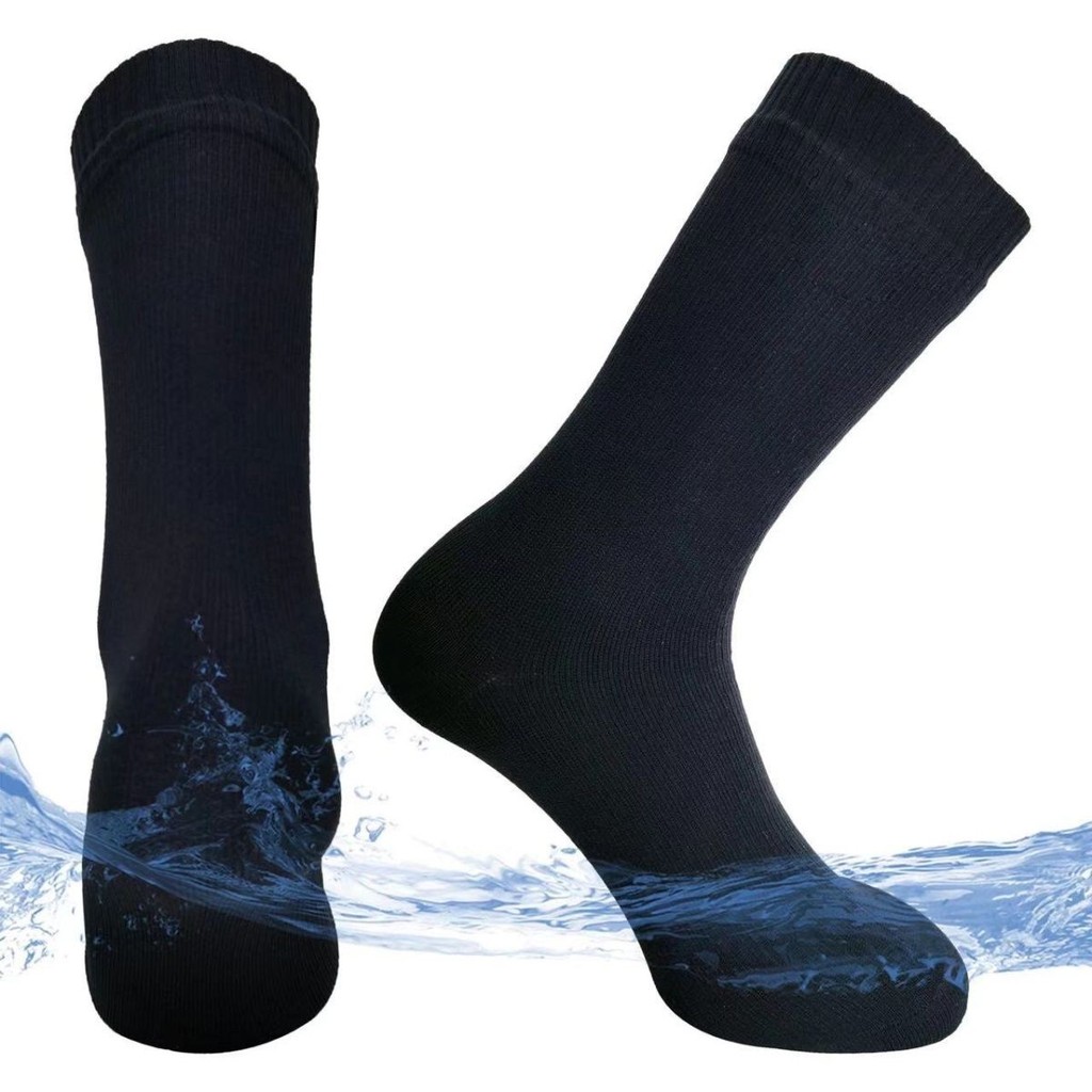 【舒適貼腳】防水襪滑雪襪戶外遠足涉水襪透氣防滑騎行野營可涉水保暖防水襪