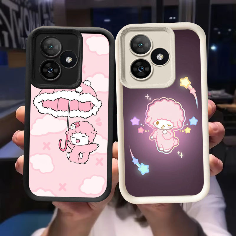 PUTIH HITAM O-16 Realme Narzo NEO6 N53 SE N61 GT C63 6 5G黑白甜