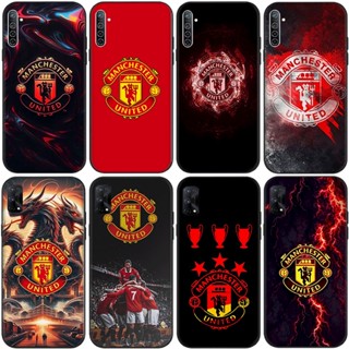曼聯 FC 手機殼適用於 OPPO A37 Neo 9 A94 A95 A96 TPU 保護殼外殼塑膠軟殼