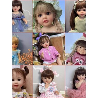 NPK正品模擬娃娃重生娃娃嬰兒軟膠公主女孩玩具55cm可洗澡 兒童節 寵物
