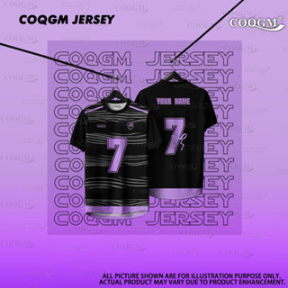 (可定製姓名號碼)Coquette Oversized 韓式時尚球衣