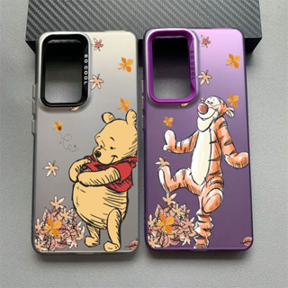 SAMSUNG 楓葉小熊維尼手機殼適用於三星 Galaxy A56 A55 5G A36 A35 A26 A25 A15