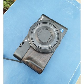 實木索尼RX100黑卡手柄RX100M5 M4 M3手柄rx100 rx100m2 rx100m6