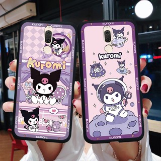 可愛卡通 Kuromi 外殼適用於華為 Nova 2i mate 10 lite 卡通 Kuromi 手機殼軟殼