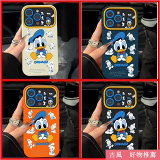 精選 大視窗卡通唐老鴨手機殼 iphone 15 14 13 12 11 Pro Max防摔7p/8plus xr x
