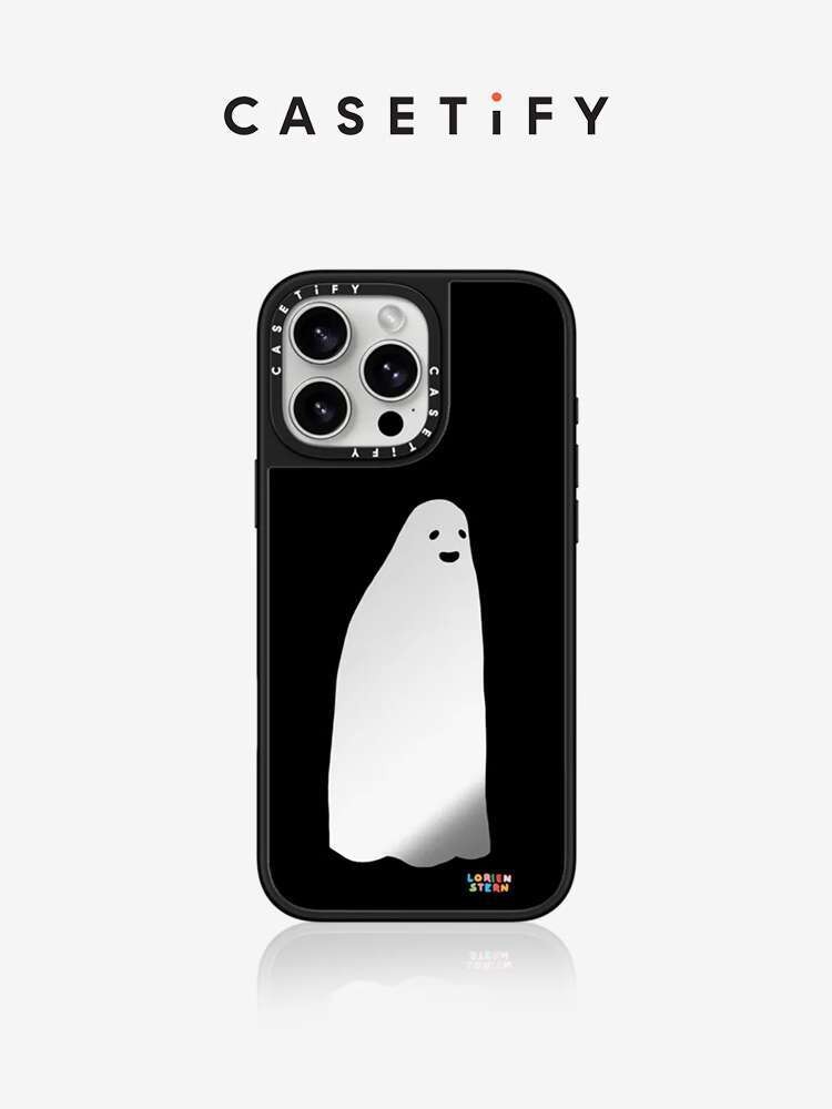 CASETiFY 藝術家合作小鬼磁性手機殼適用於 iPhone 16 ProMax/16 Pro/15 ProMax/1