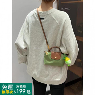 新款精品質感可愛mini尼龍包包餃子包手拿包零錢手拎包短柄手提包可配肩帶斜揹包DIY單肩包側揹包 熱銷下殺