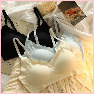【MT】無鋼圈內衣 無痕內衣 少女內衣 可愛甜美學生內衣日系無痕內衣夏季薄款少女無鋼圈胸顯聚攏文胸下垂胸罩舒適透氣
