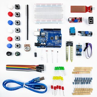♞,♘,♙帶有 UNO R3 CH340 的 LAFVIN 基本入門套件, 麵包板 + 零售盒與 Arduino IDE