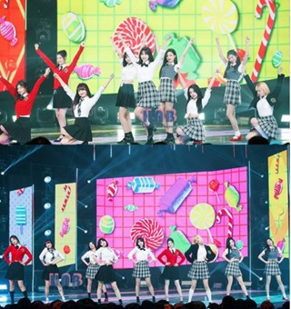 韓國女團twice校園風打歌服同款畢業照啦啦操舞臺表演服套裝成人