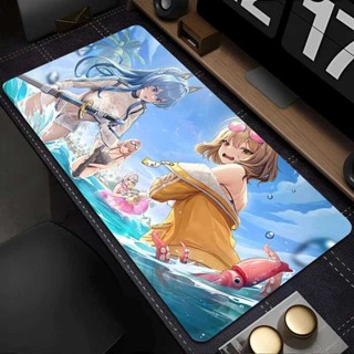滑鼠墊筆記本電腦性感動漫女孩鍵盤墊 PC 勝利女神 NIKKE Anis 滑鼠墊遊戲配件卡哇伊桌面滑鼠墊