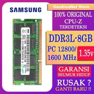 ♞SAMSUNG 記憶體 DDR3L 8GB PC 12800/1600 MHz SODIMM 三星