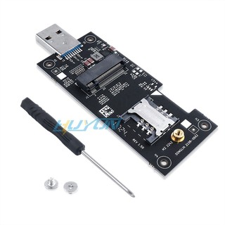 ♞,♘適用於 3G/4G/5G LTE 無線模塊調製解調器卡 NGFF M.2 Key-B WWAN 轉 USB 3.0