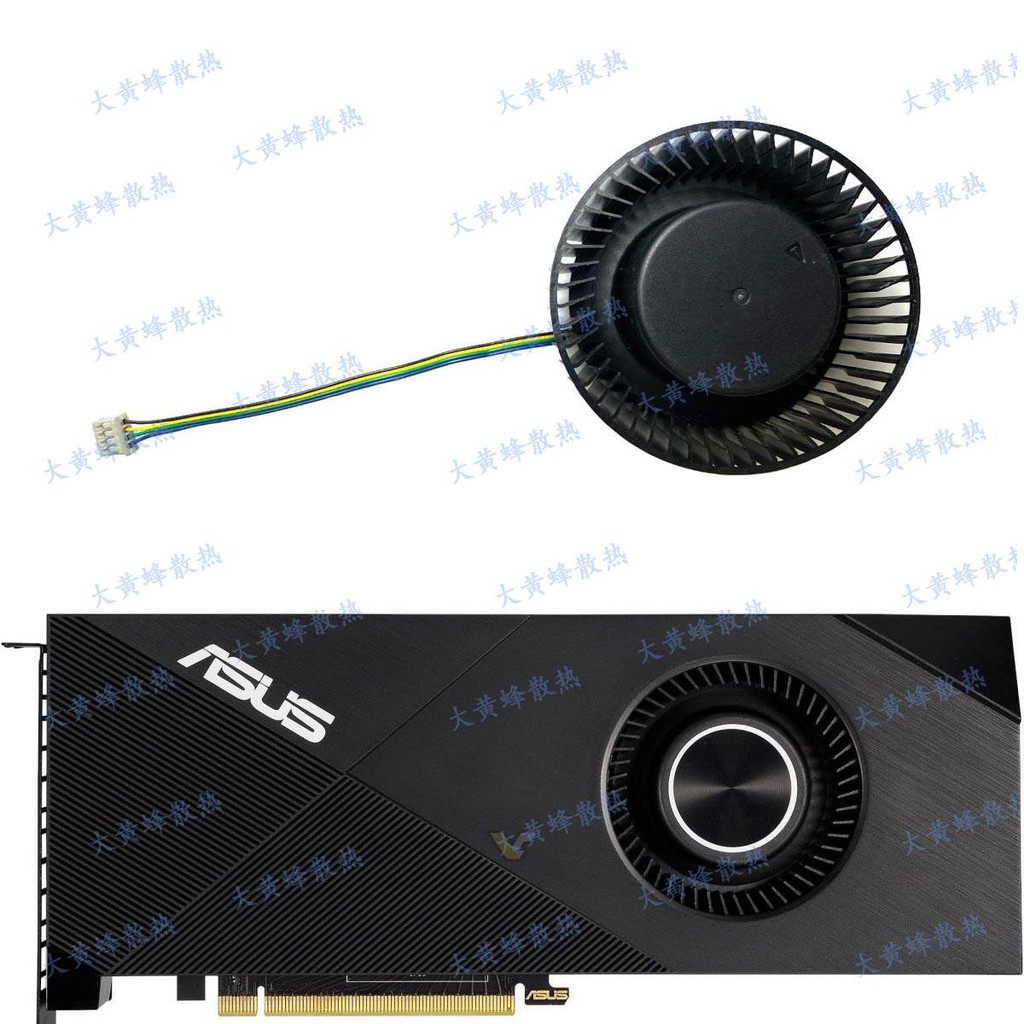 ASUS華碩RTX2060 2070 2080ti GTX1660 turbo公版顯卡渦輪風扇