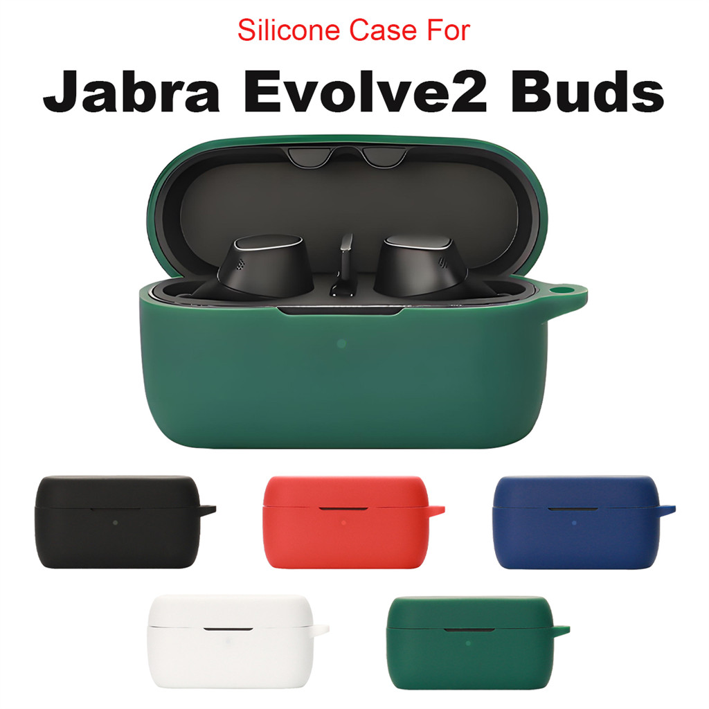 Jabra Evolve2 Buds 矽膠耳機套軟 TPU 保護套外殼防摔套