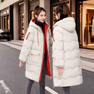 特價2024冬季羽絨棉服女冬裝韓版寬鬆棉衣中長款大尺碼加厚棉襖外套
