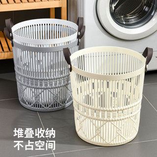 🎉桃園12H出🎉 臟衣簍家用衛生間裝衣服收納筐子浴室桶毛絨玩具筒娃娃玩偶洗衣籃