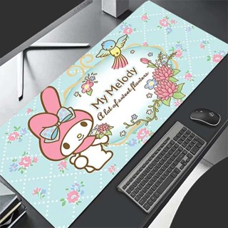 七彩滑鼠墊 M-my M-melody 電腦鼠標墊鍵盤墊辦公地毯桌墊桌面防水XXL軟鼠標墊